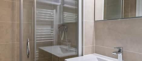 Shower, hair dryer