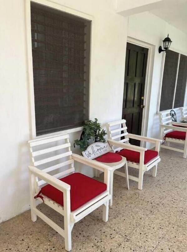 Àrea exterior de l'allotjament