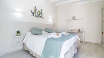 1 bedroom, travel crib, WiFi, bed sheets