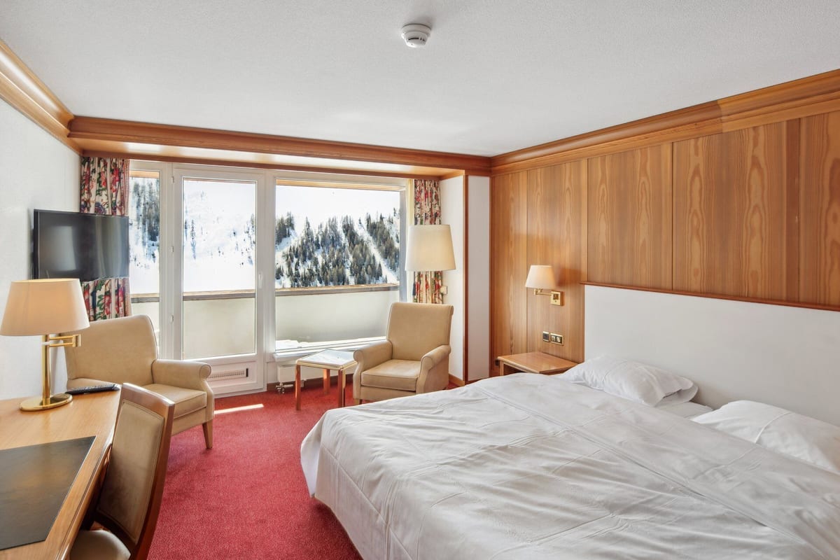 Double Room, Balcony | 1 bedroom, desk, laptop workspace, blackout drapes