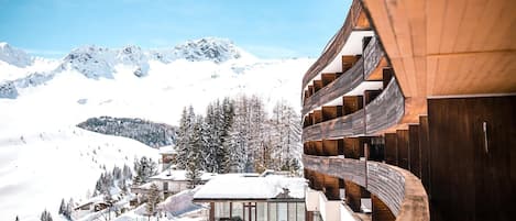 Façade de l’hébergement