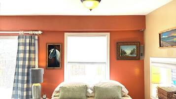 1 chambre, fer et planche Ă repasser, Wi-Fi, draps fournis