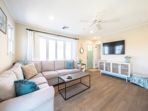 TV - Renovated 3-Bedroom Condo | Near Cape May Beach (Cape May)