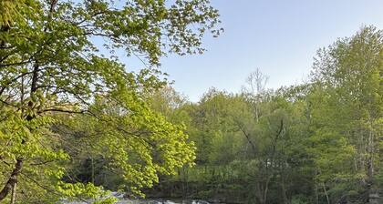 Cozy and quiet place nestled on the Tayer Falls in East Nassau, NY.