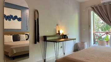 2 makuuhuonetta, työpöytä, Wi-Fi