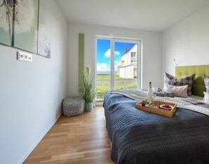 Ferienhaus | 2 Schlafzimmer, individuell eingerichtet, Bügeleisen/Bügelbrett