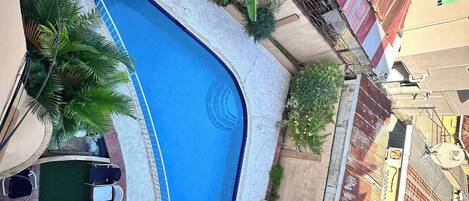 Studio, 1 Bedroom, Smoking, Balcony | Pool | Outdoor pool