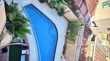 Studio, 1 Bedroom, Smoking, Balcony | Pool | Outdoor pool