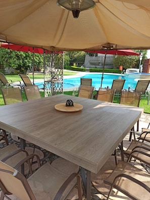 Restauration en plein air