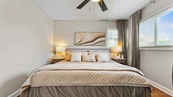 3 habitaciones, tabla de planchar con plancha y wifi