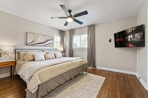 3 bedrooms, iron/ironing board, WiFi