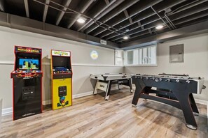 Games room - King Bed, Game Room & Fire Pit | LCP Collection (Westchester)