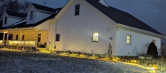 The Robins Nest near Frankenmuth is spacious basement apartment.