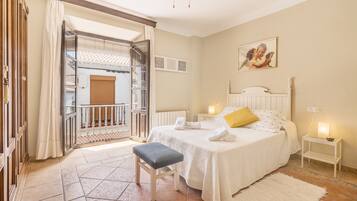 6 dormitorios, tabla de planchar con plancha, wifi gratis y ropa de cama