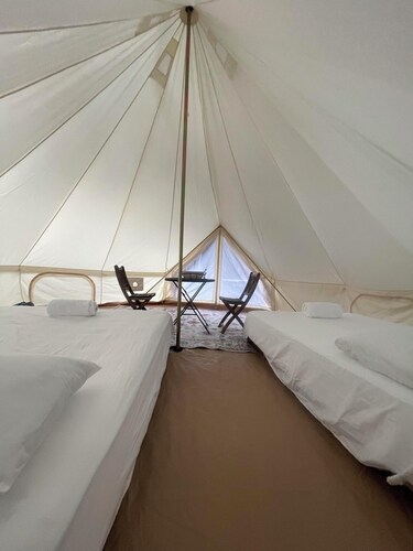 Glamping Tipi in the Redwood Forest