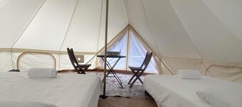 Glamping Tipi in the Redwood Forest