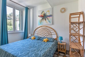 1 habitación y ropa de cama 