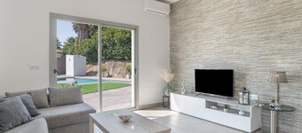 Villa 'El Olivar 1' avec vue sur la montagne, Wi-Fi et climatisation