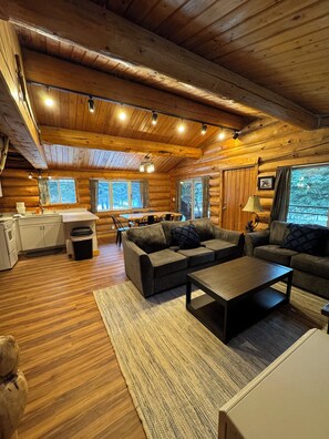 TV - Cozy Cabin on the Kenai River (Cooper Landing)