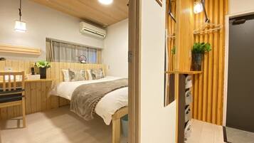 2 chambres, fer et planche à repasser, Wi-Fi gratuit, draps fournis