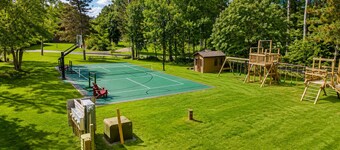 Lakefront Home on the Whitefish Chain - Outdoor Pool, Pickleball Courts and More