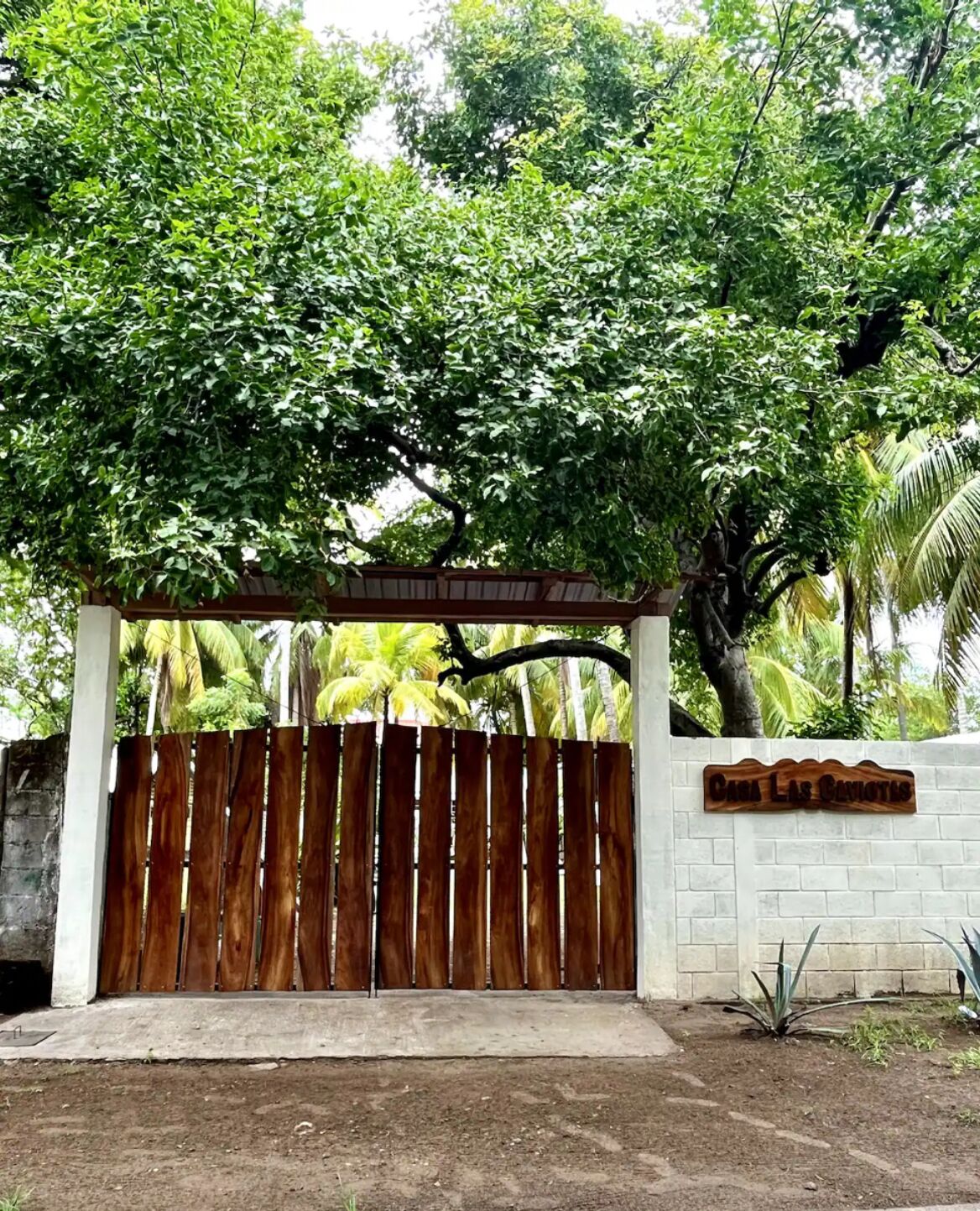 Entrance to property