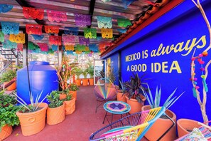 Terrace/patio - Casa Colibrí Malecón (Puerto Vallarta)