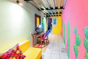 Basic Room | In-room safe, iron/ironing board, free WiFi - Casa Colibrí Malecón (Puerto Vallarta)