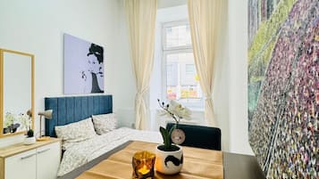 1 Schlafzimmer, Schreibtisch, Bügeleisen/Bügelbrett, WLAN