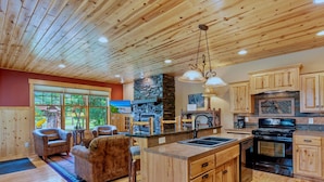 Private kitchen - Lakeview Home with Dock on the Whitefish Chain, Outdoor Pool, Pickleball & More (Pequot Lakes)