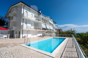 Una piscina riscaldata