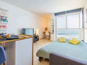 1 chambre, bureau, accès à Internet