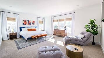 4 bedrooms, travel cot, free WiFi, bed sheets