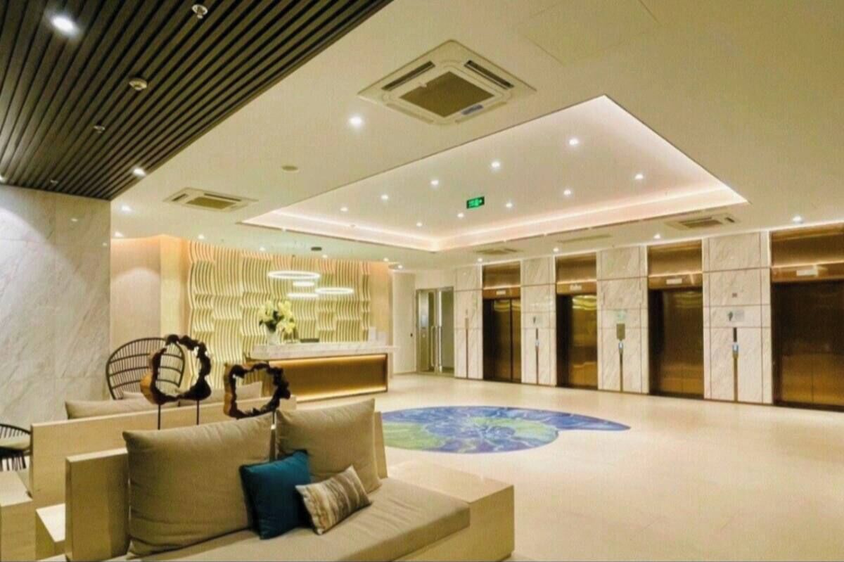 Sala de estar en el lobby