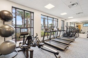 Fitness facility - Windsor Cay Resort 5 Bedroom Townhome with Pool (Clermont)