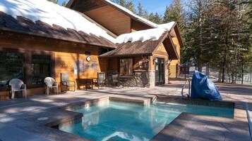 Indoor pool, a heated pool