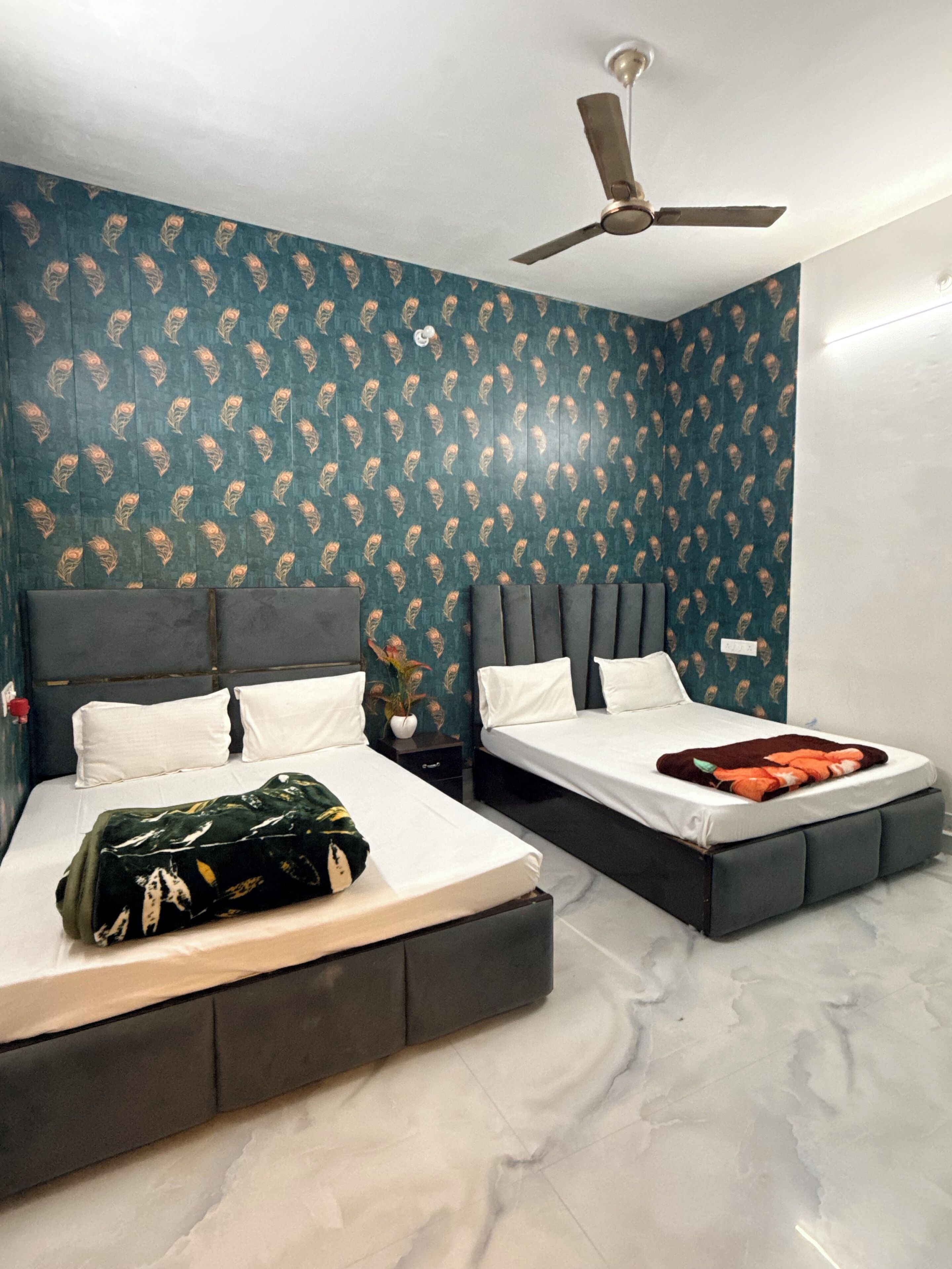 Family Twin Room | Blackout drapes, iron/ironing board, free WiFi