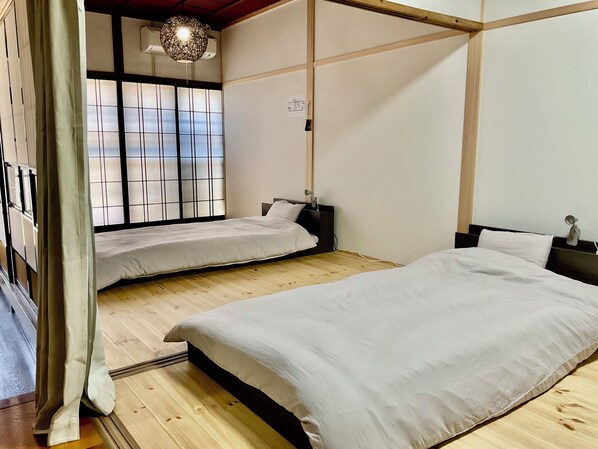 3 habitaciones, wifi gratis y ropa de cama 