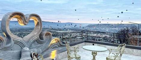 Terrasse sur le toit