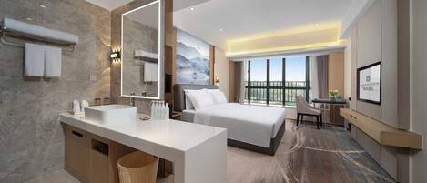 Superior Double Room, 1 Queen Bed, Hill View | Premium bedding, down comforters, memory foam beds, free minibar