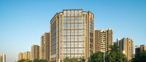 Majoituspaikan julkisivu