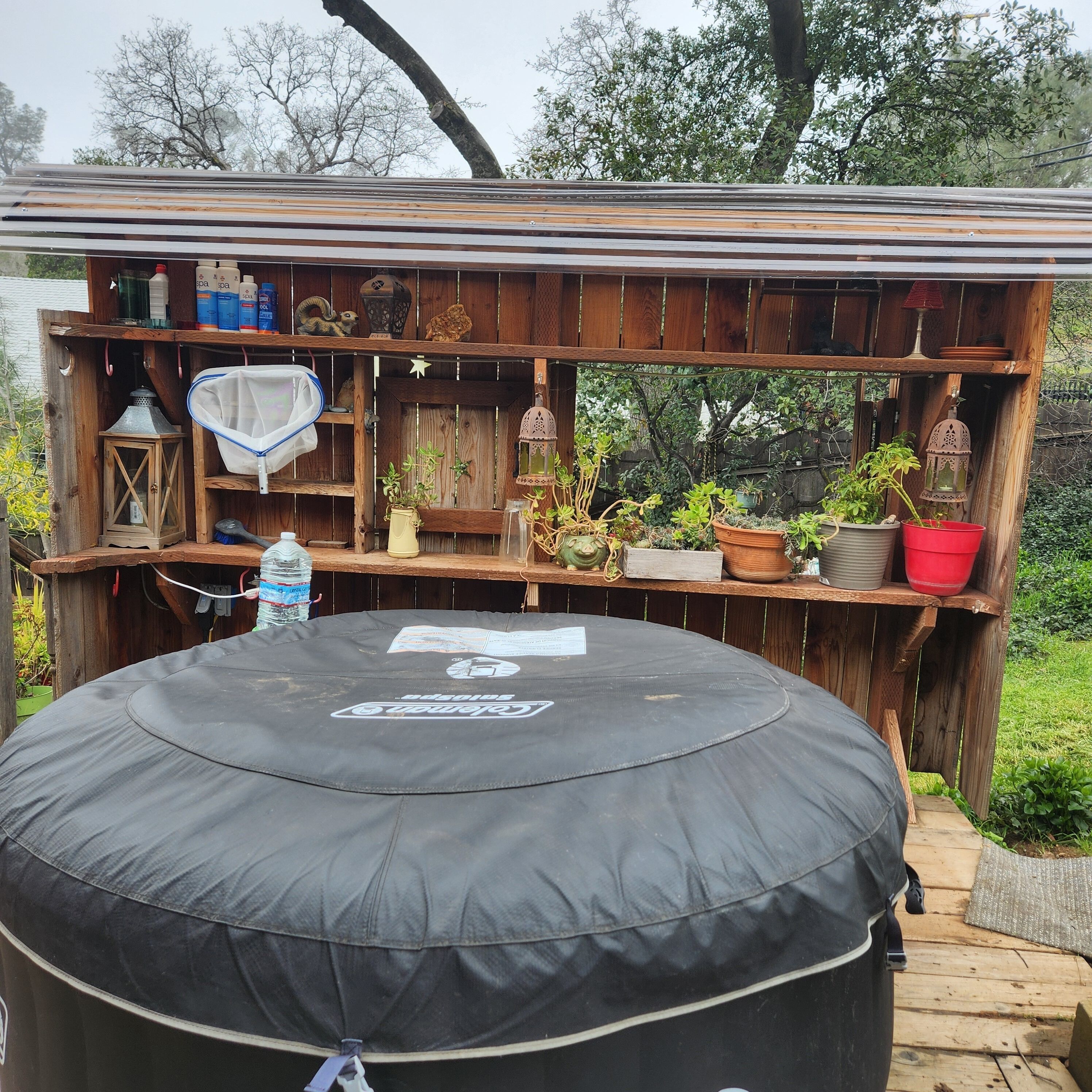 Bain à remous extérieur
