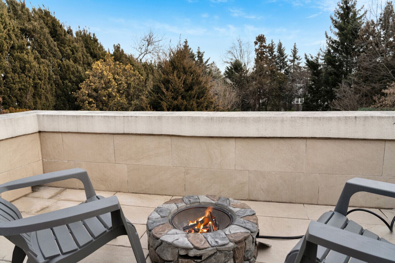 Enceinte de l’hébergement