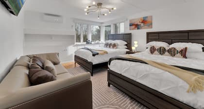 🔥 Fire & Fun | Luxe Stay w/ Pool, Hot Tub & Game Room 🎮
