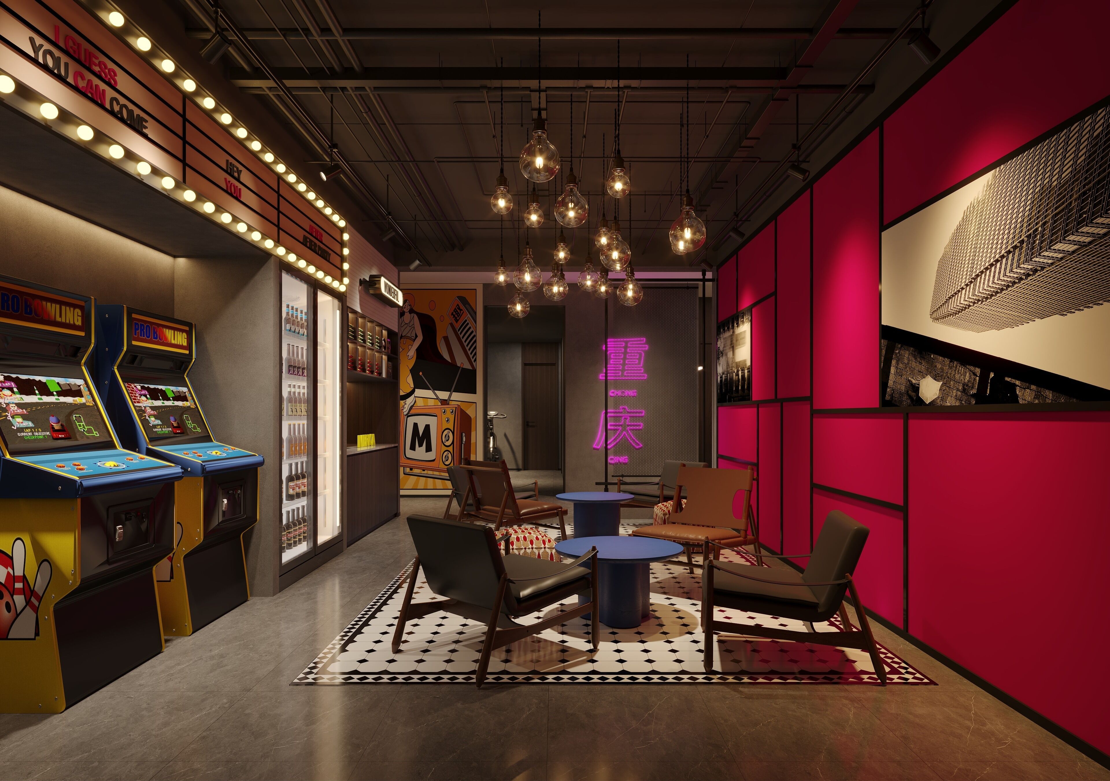 Khu tiếp khách ở sảnh