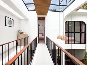 Design Villa, Pool View | Living area | Flat-screen TV