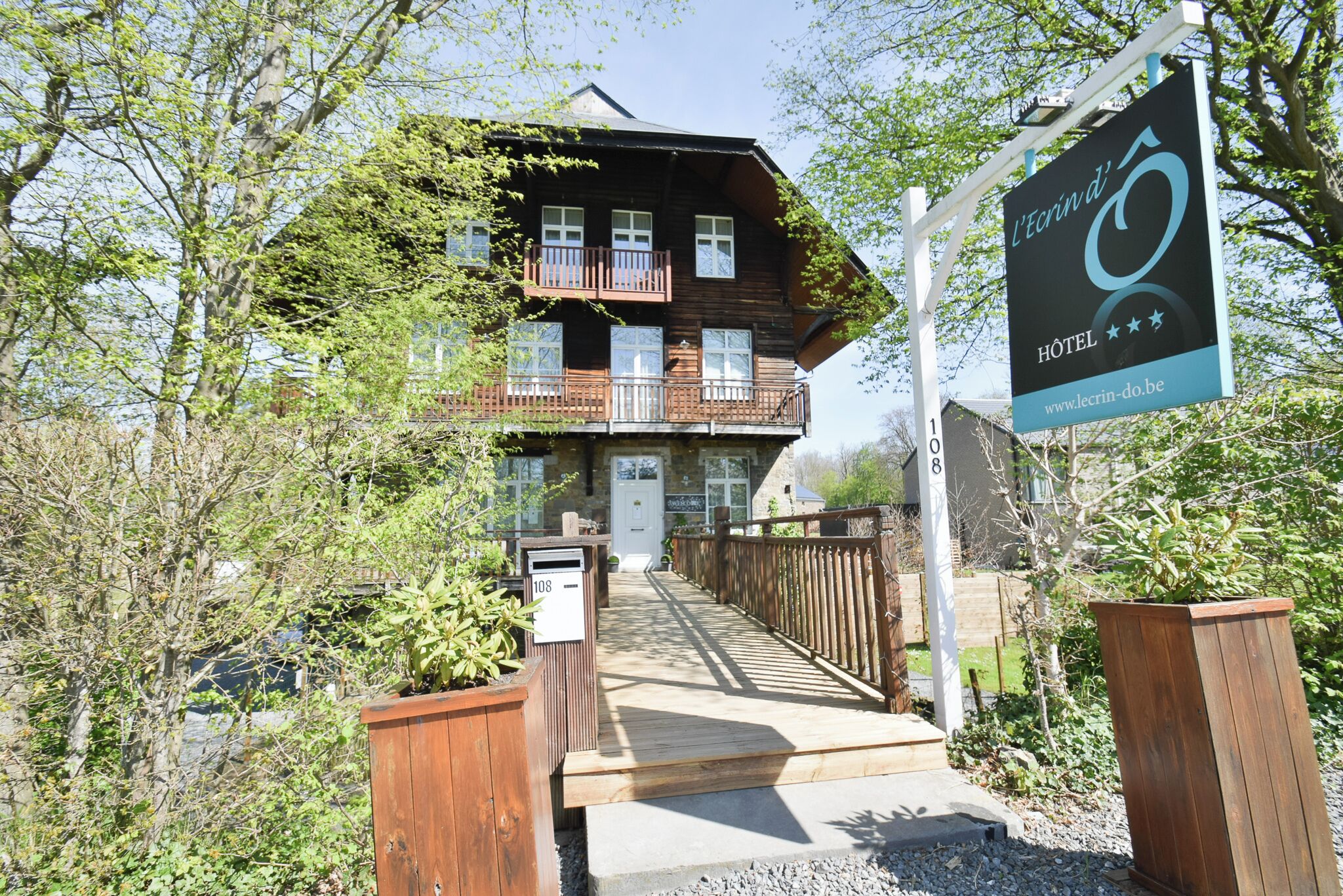 Fassade der Unterkunft