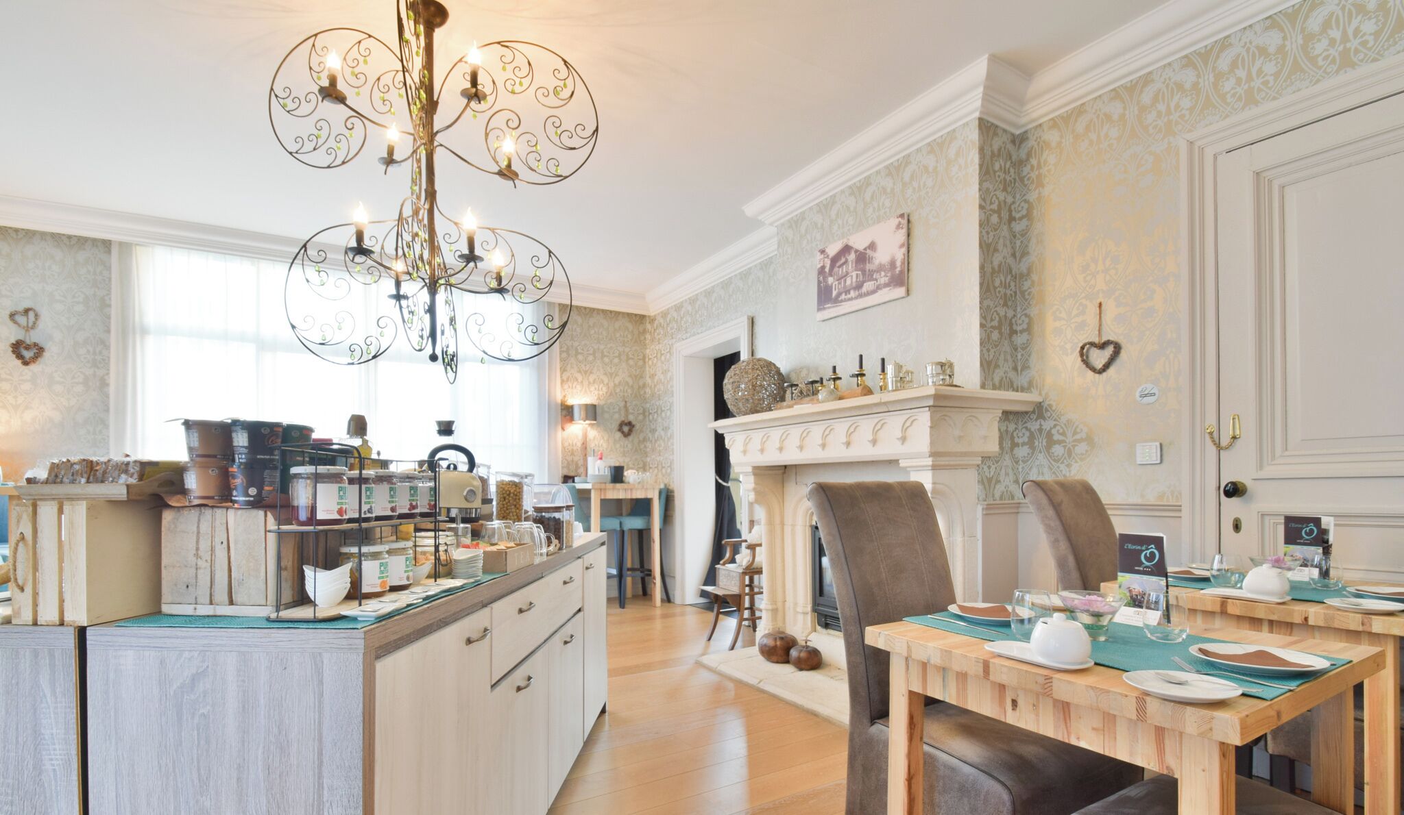 Petit déjeuner buffet compris tous les jours