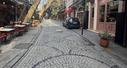 Historic White Mansion Bosphorus & Church View