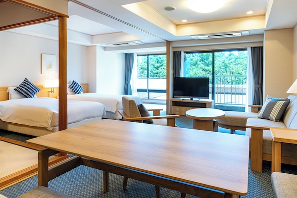 Japanese-Western Style Room, Non Smoking (Please do not include Children 0~3 years old when booking) | Free WiFi